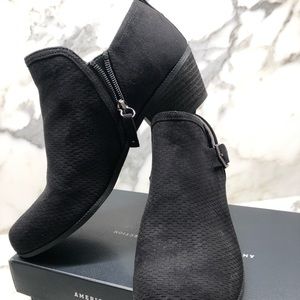 Women’s black booties